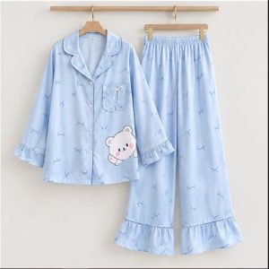 đồ bộ pijama nữ lụa cao cấp