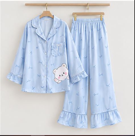 đồ bộ pijama nữ lụa cao cấp