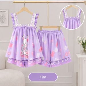 các kiểu đồ bộ nữ dễ thương