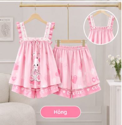 các kiểu đồ bộ nữ dễ thương
