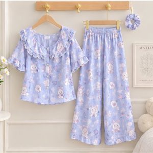 Đồ bộ lụa pijama mặc nhà