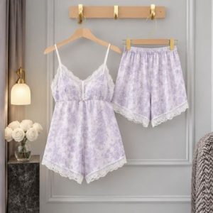 pijama 2 dây nữ quyến rũ