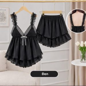 set đồ bộ nữ mặc nhà 2 dây