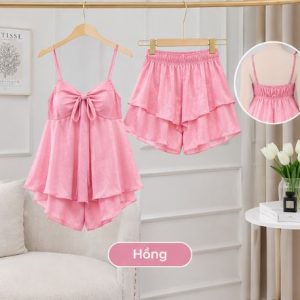 set pijama nữ 2 dây hot trend