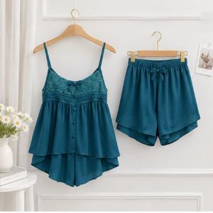 đồ bộ nữ ngắn dễ thương