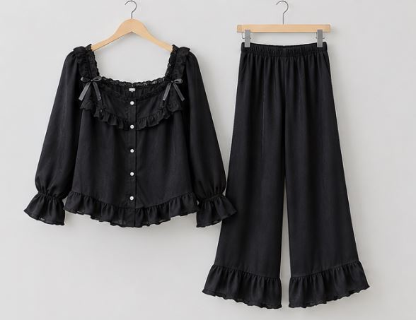 đồ bộ nữ tay dài pijama