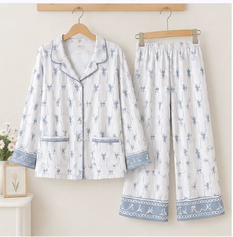 pijama nữ dài tay